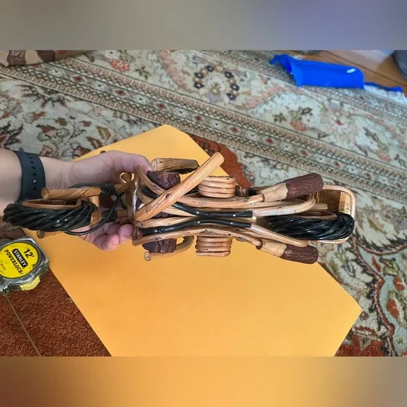 Wooden motor cycle - Picture 7 of 10